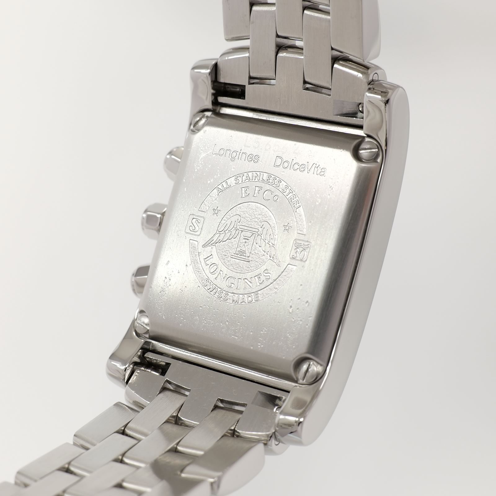 Longines DolceVita L5.656.4 stainless steel case back