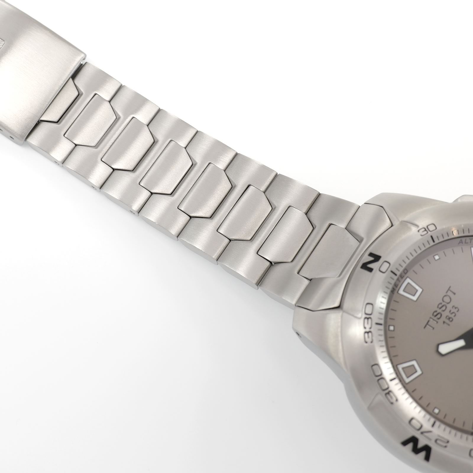 Tissot T-Touch II T047420A stainless steel bracelet top