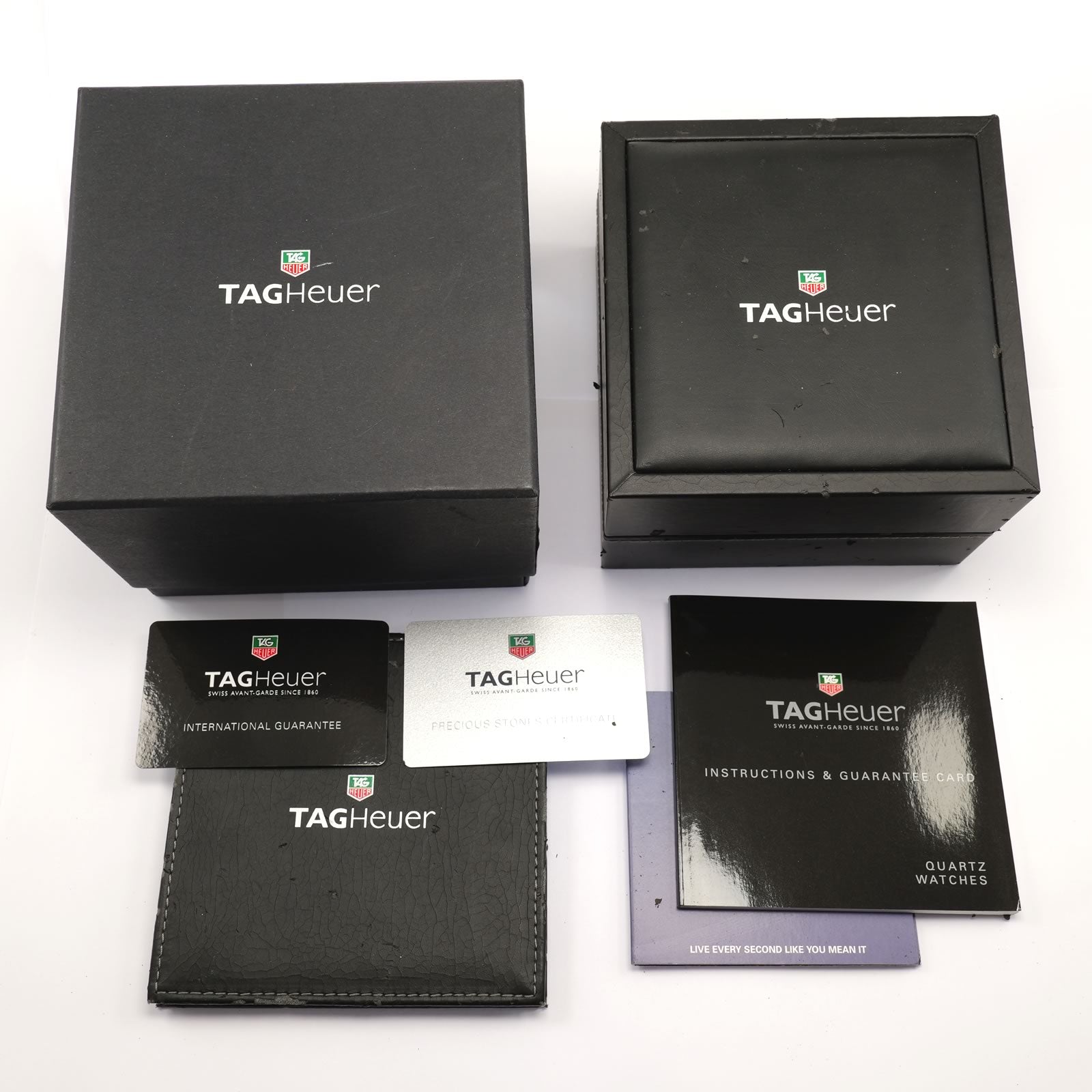 TAG Heuer Link WJF1353 box and papers