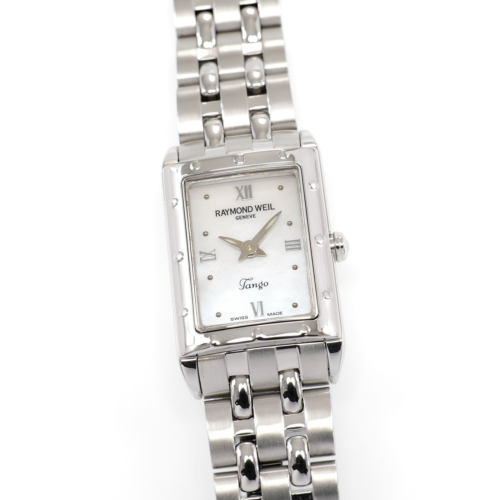 Raymond Weil Tango Silver Dial Two Tone SS Quartz Male Watch 5591-stp-00308 並行輸入品 : Raymond Weil Tango Classic Men\u0027s Watch, Quartz, White