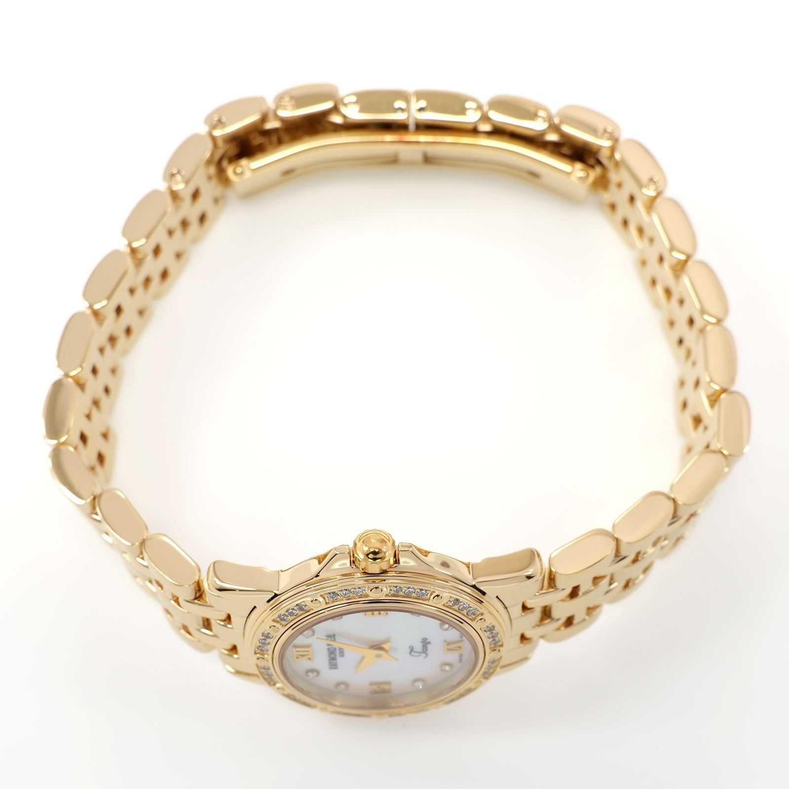 Raymond Weil Tango 18k Gold Plated crown