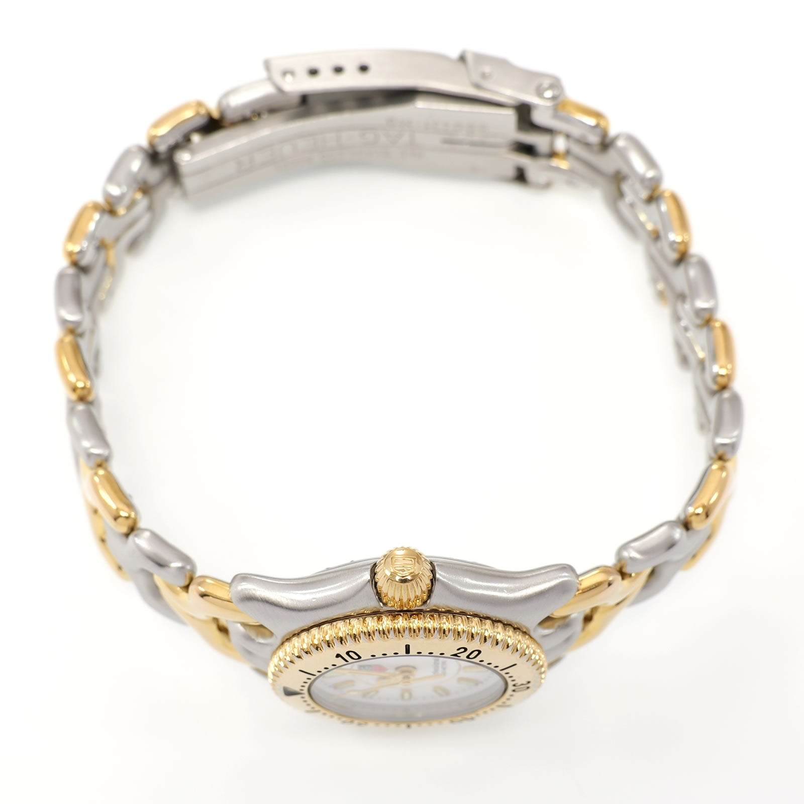 TAG Heuer SEL WG1422-0 18k Gold Plated screw down crown