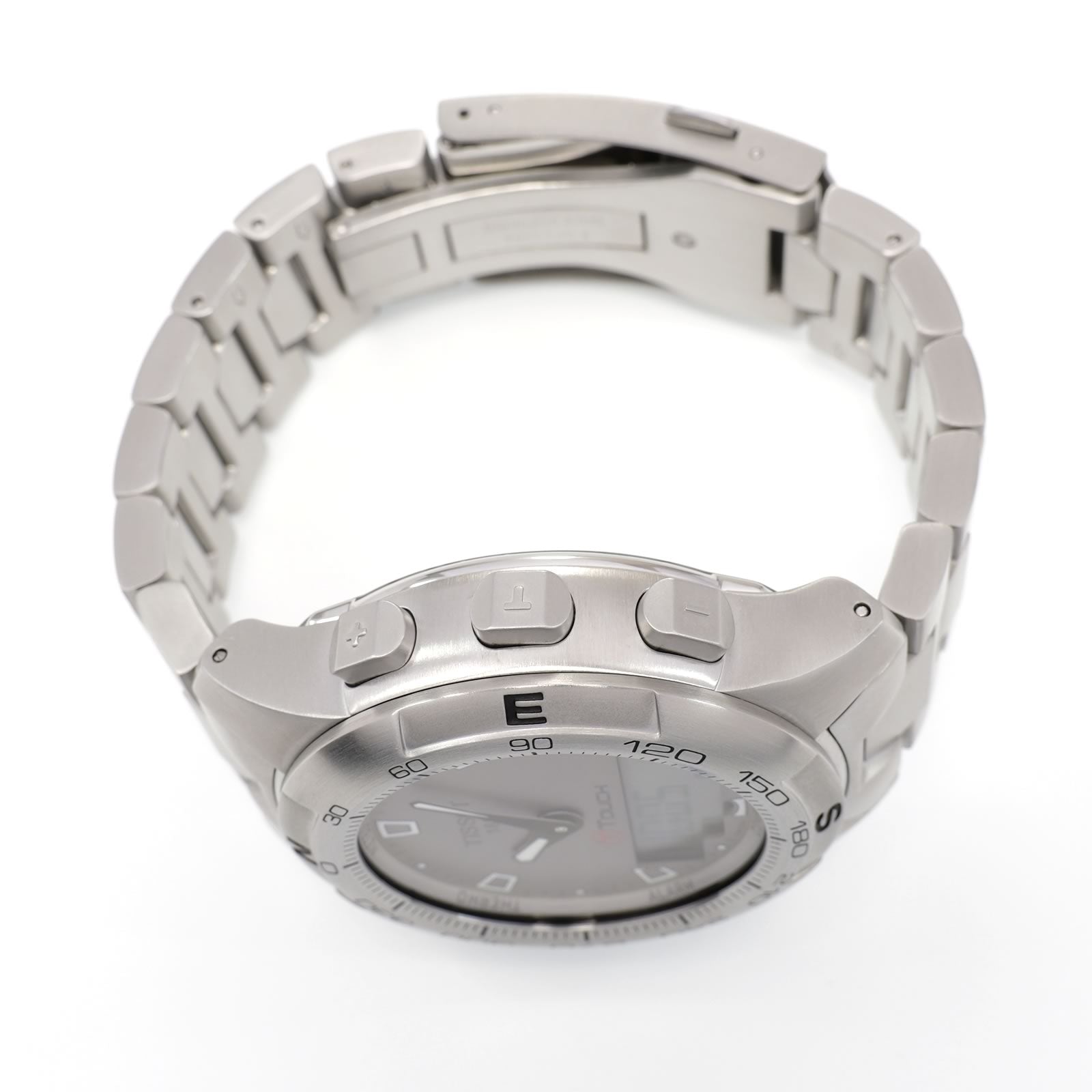 Tissot T-Touch II T047420A stainless steel pushers