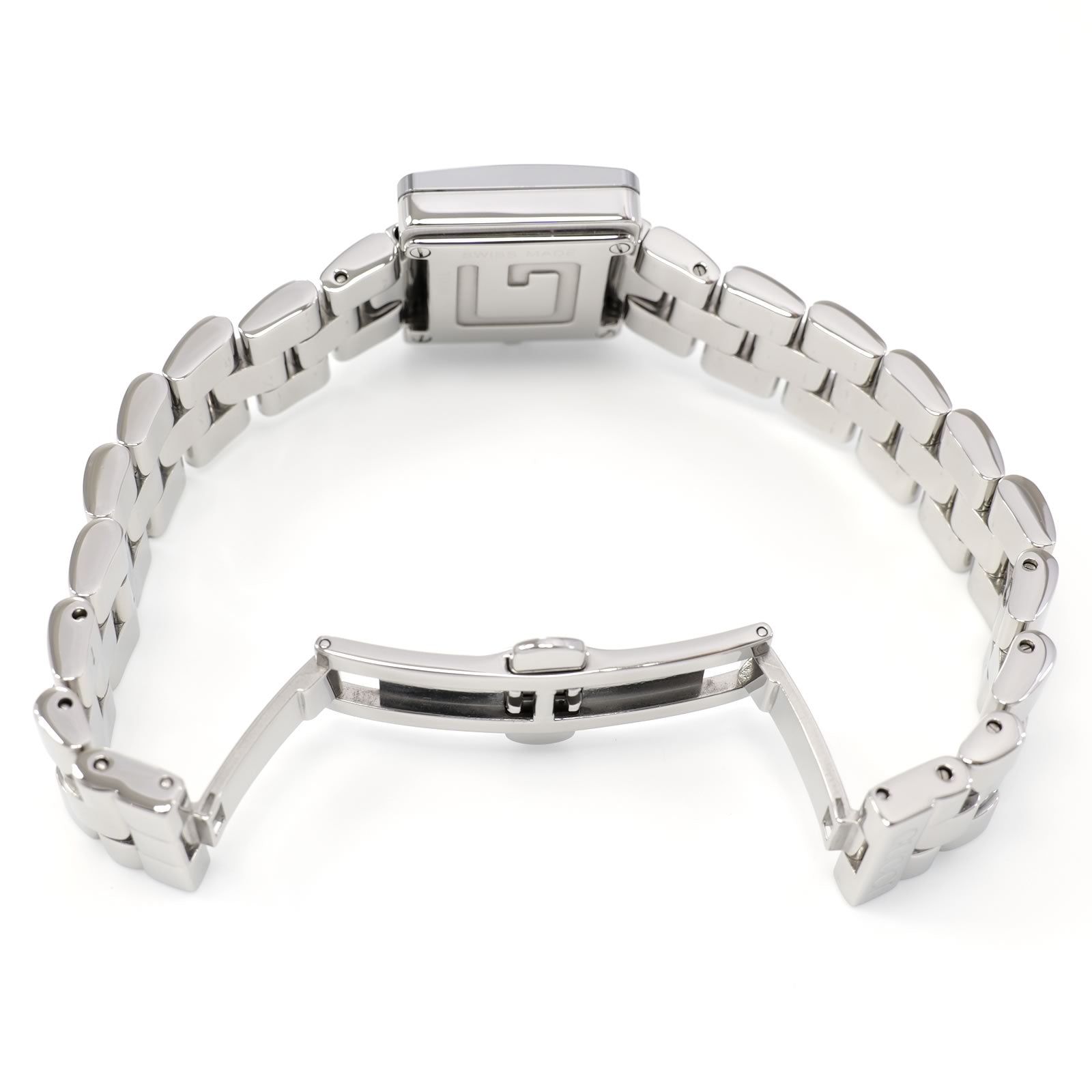 Gucci 3600 Stainless Steel bi folding clasp
