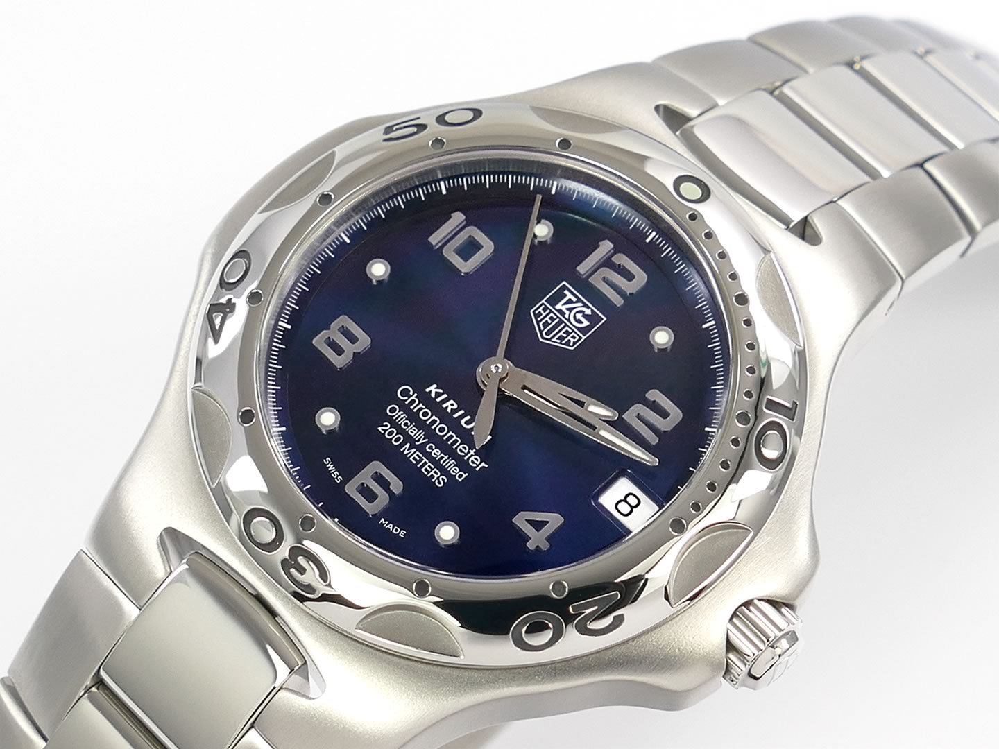TAG Heuer Kirium Blue WL511A.BA0701 Arabic numerals and date display