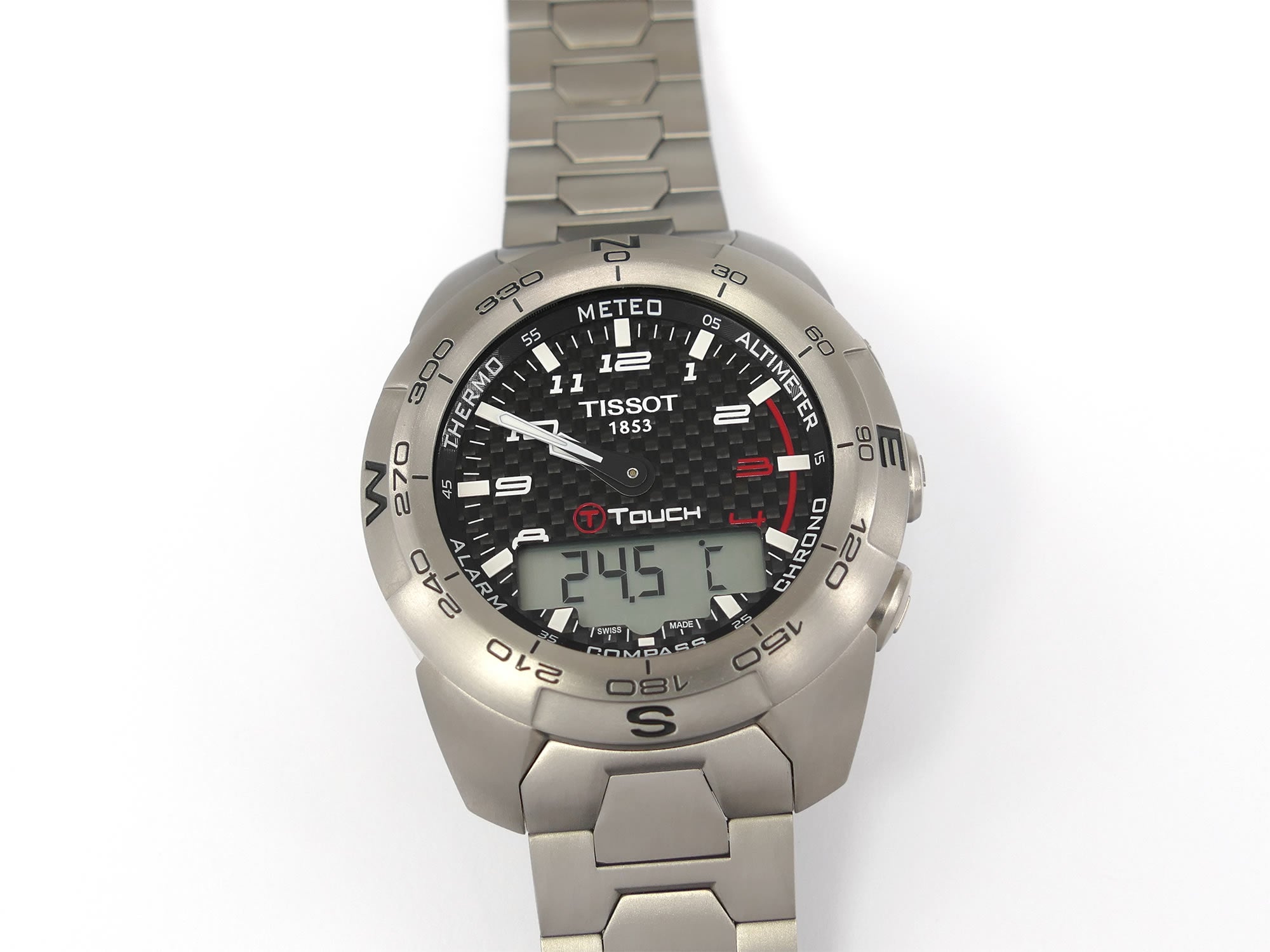 Tissot T-Touch Expert T013420A Carbon Fibre Dial Titanium – SWWatches
