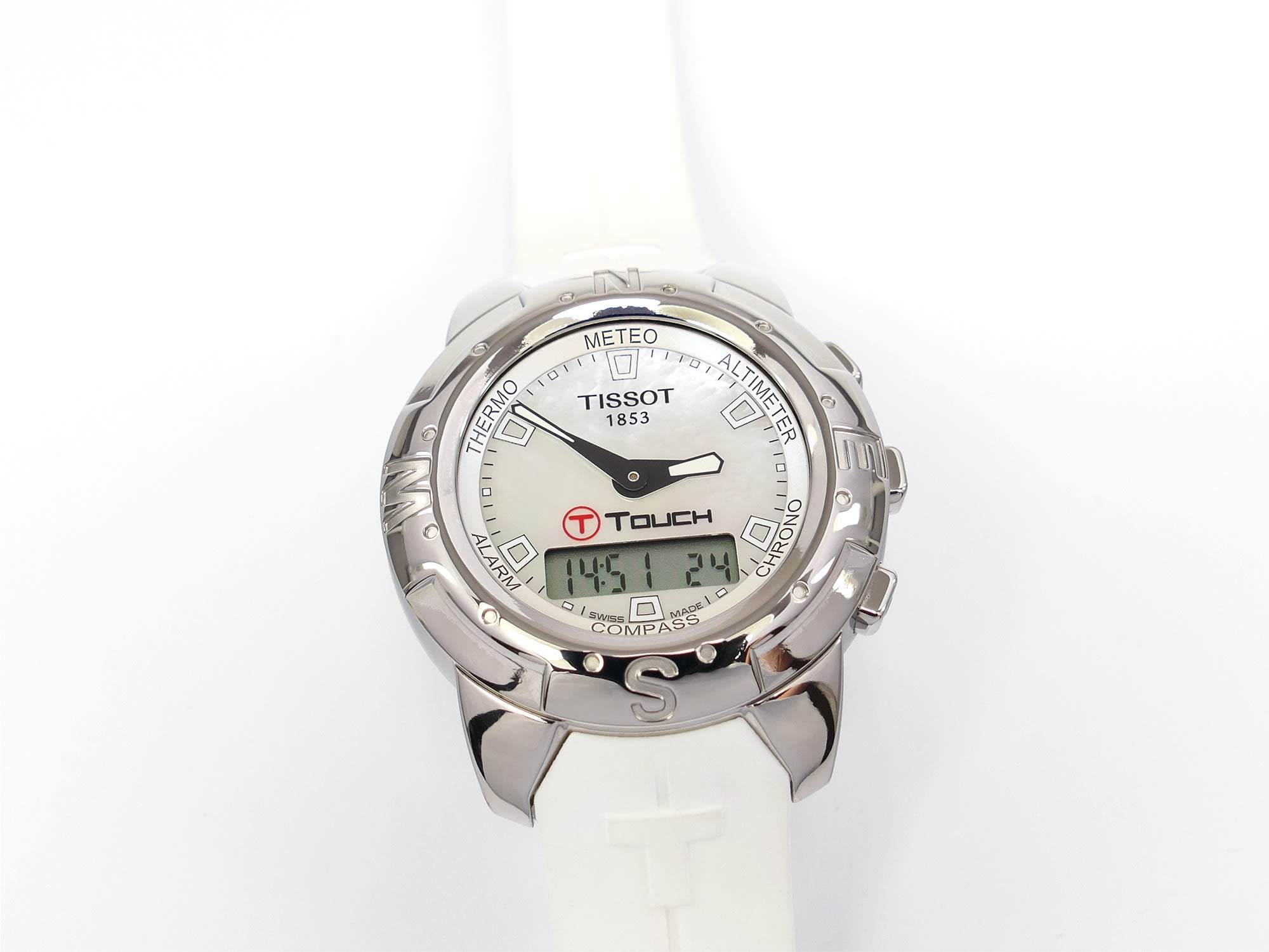 Tissot T-Touch Z252/352P Titanium White Mother of Pearl