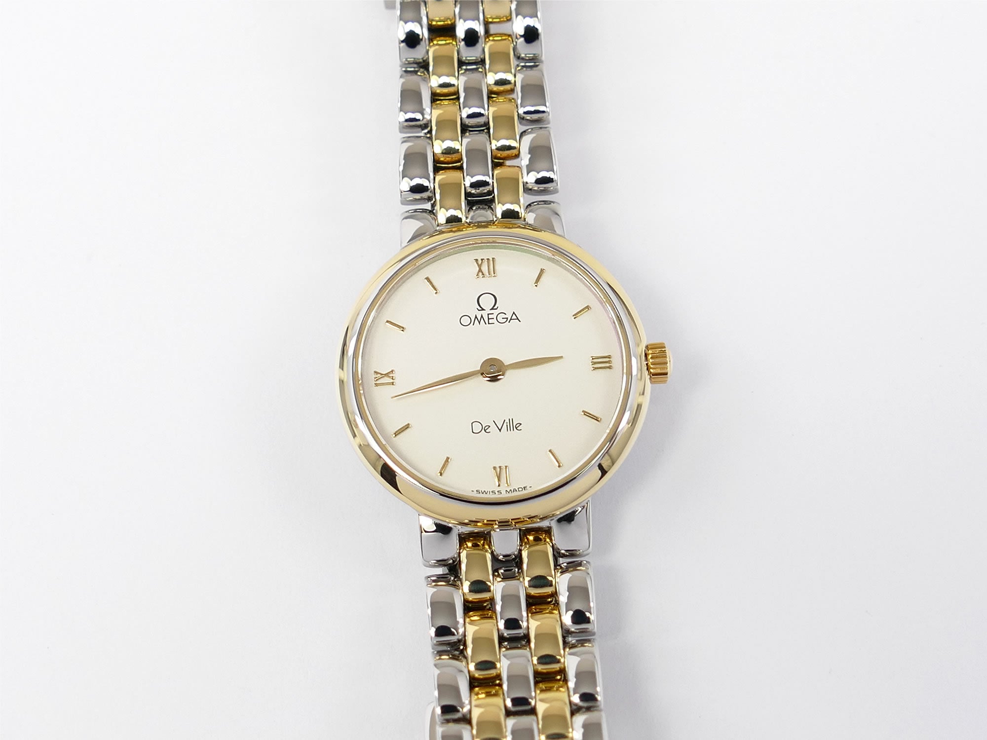 Omega De Ville 7260.33.00 Silver Dial 23.5mm with 18k Solid  display picture 1