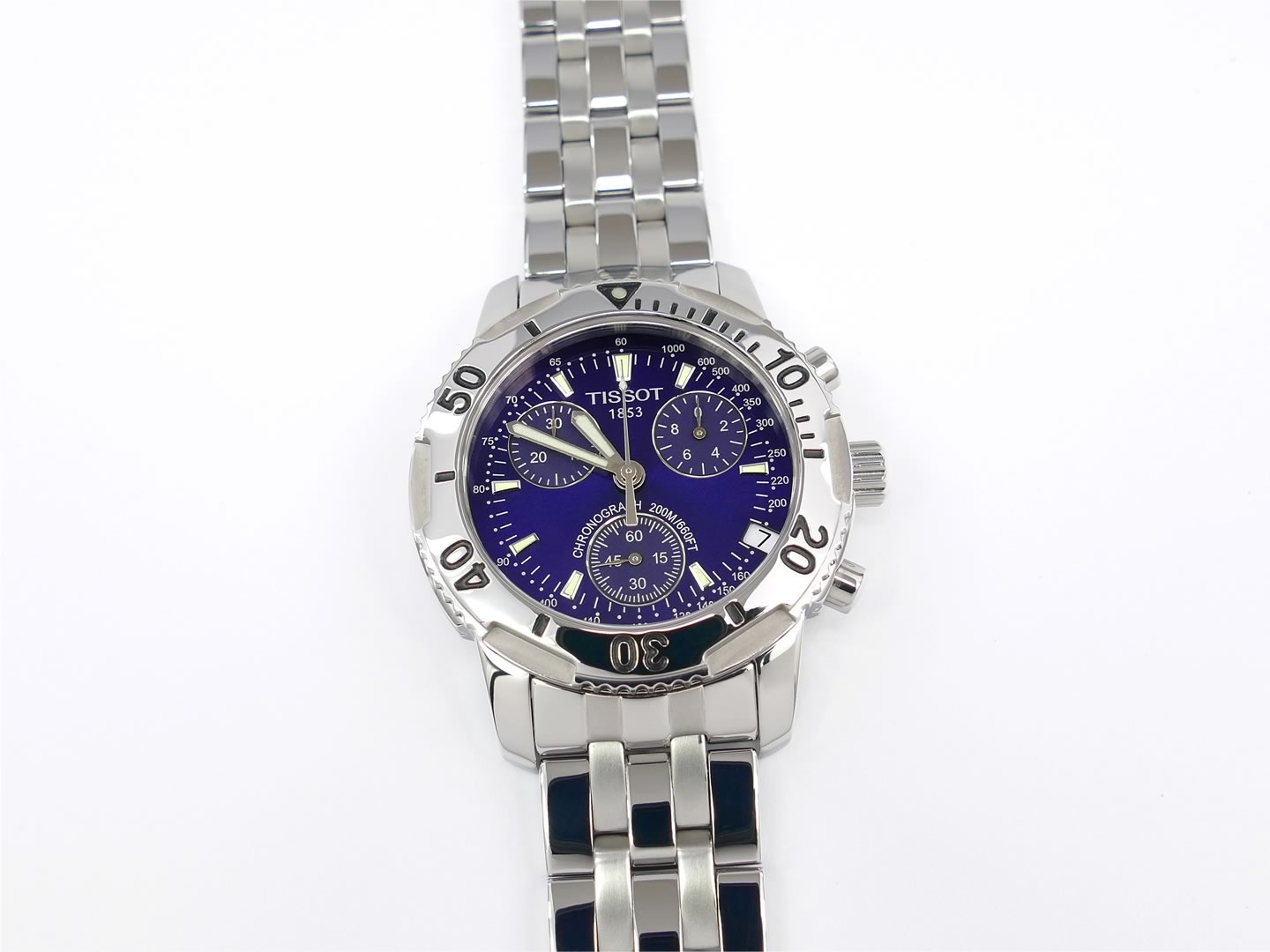Tissot PRS 200 Orologio Uomo Al Quarzo - Acciaio, Quadrante Nero, Subacqueo 200m