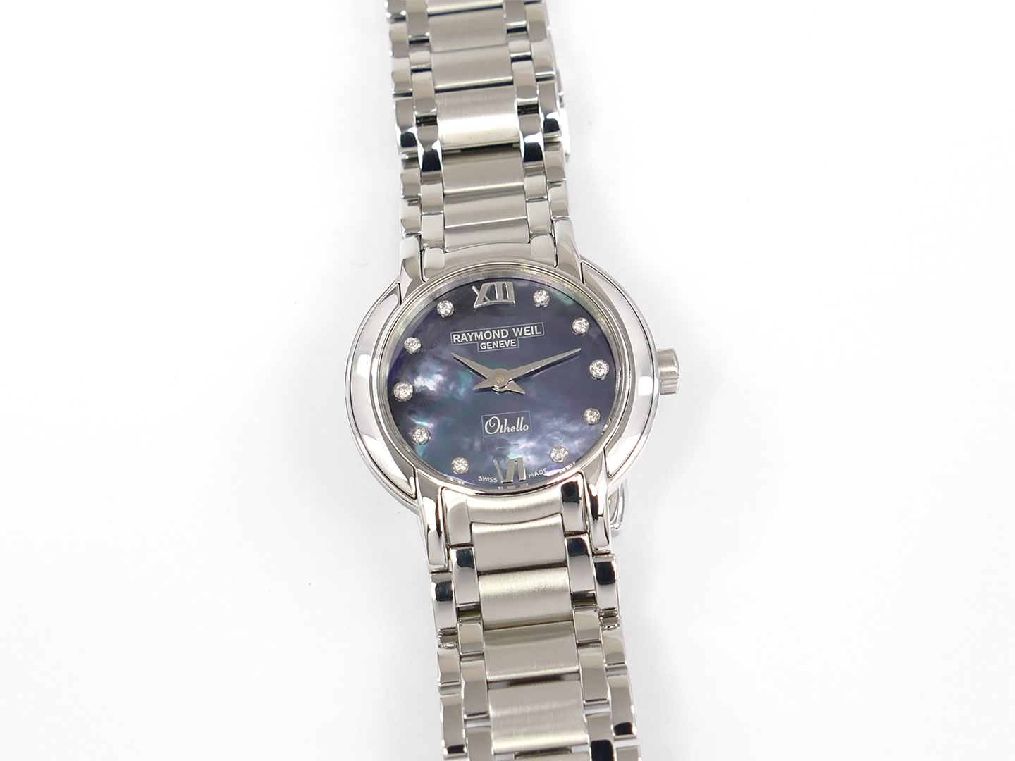 Raymond Weil Othello Mother of Pearl with Diamonds 2321-ST
