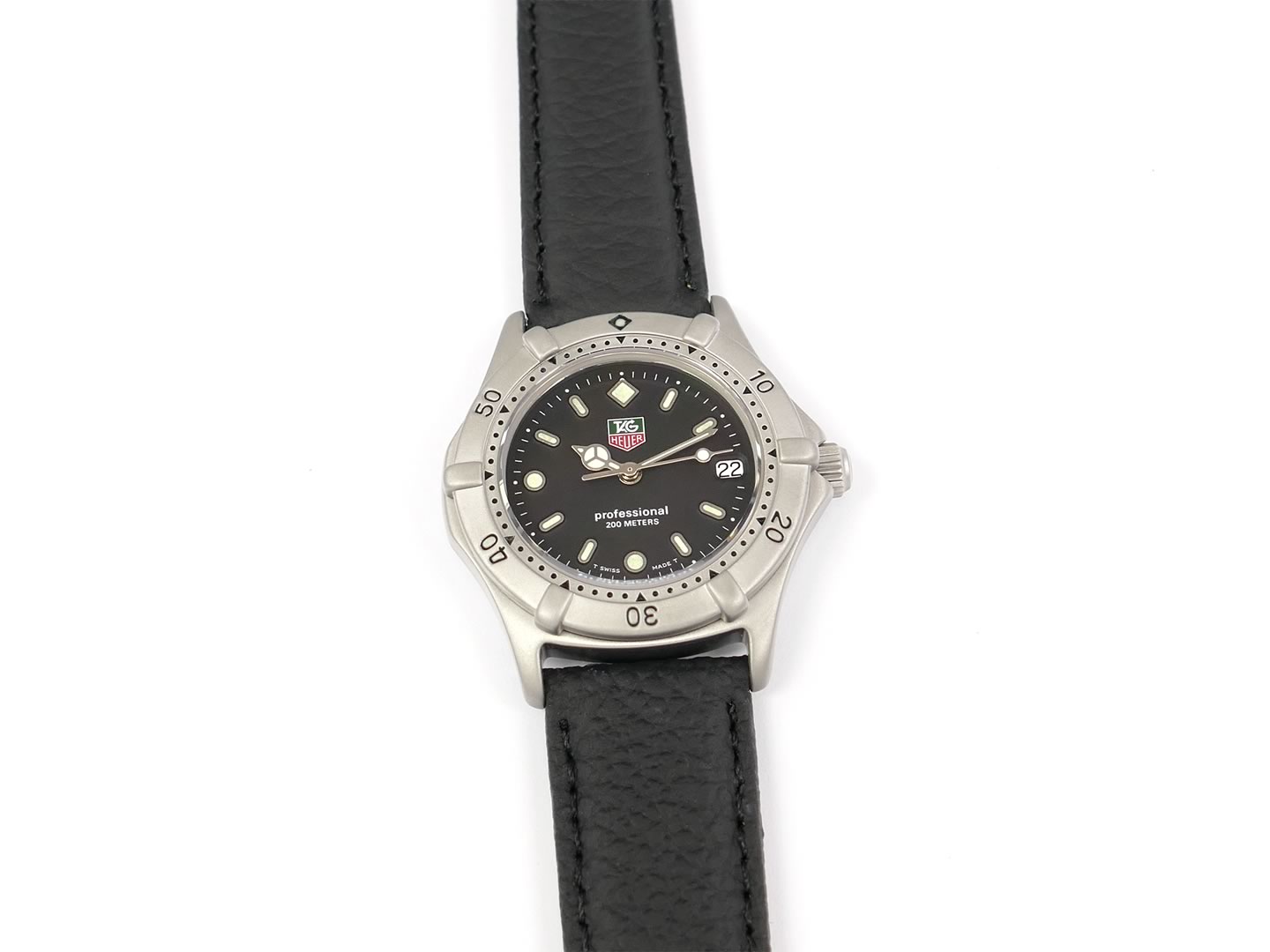 TAG Heuer 2000 Classic Black 962.013-2 Mid Size – SWWatches