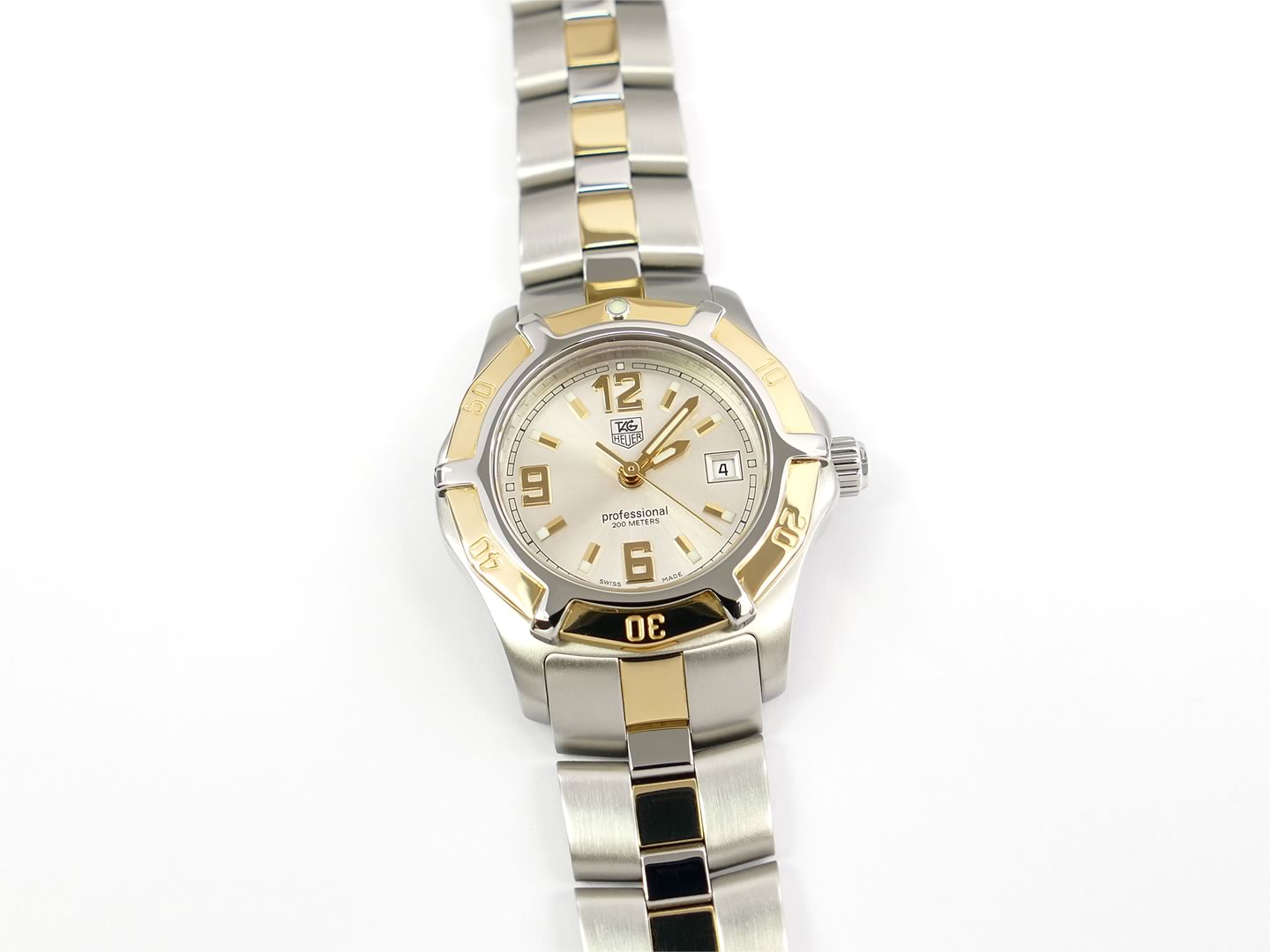 TAG Heuer 2000 Exclusive WN1353 with Solid 18k Gold – SWWatches