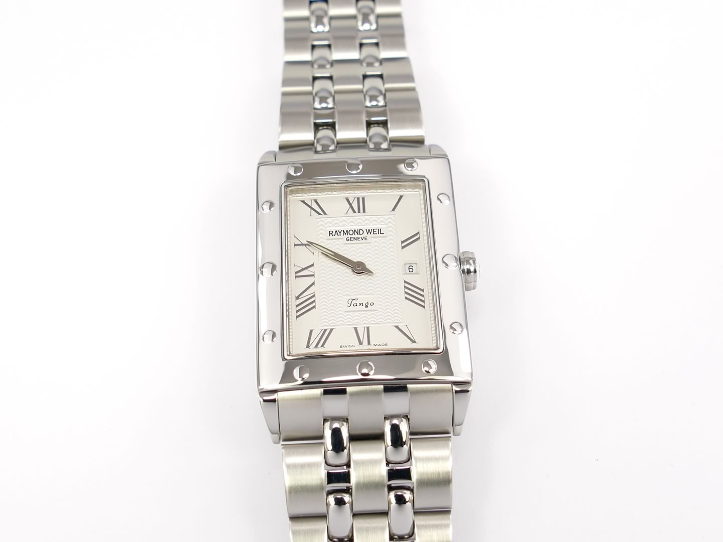 レイモンドウェイル メンズ 5381-ST-00658 タンゴ ホワイト レクタンギュラーダイヤル 腕時計 並行輸入品 レイモンド ウェイル RAYMOND WEIL 2238-ST-00659 ｜ NEEL