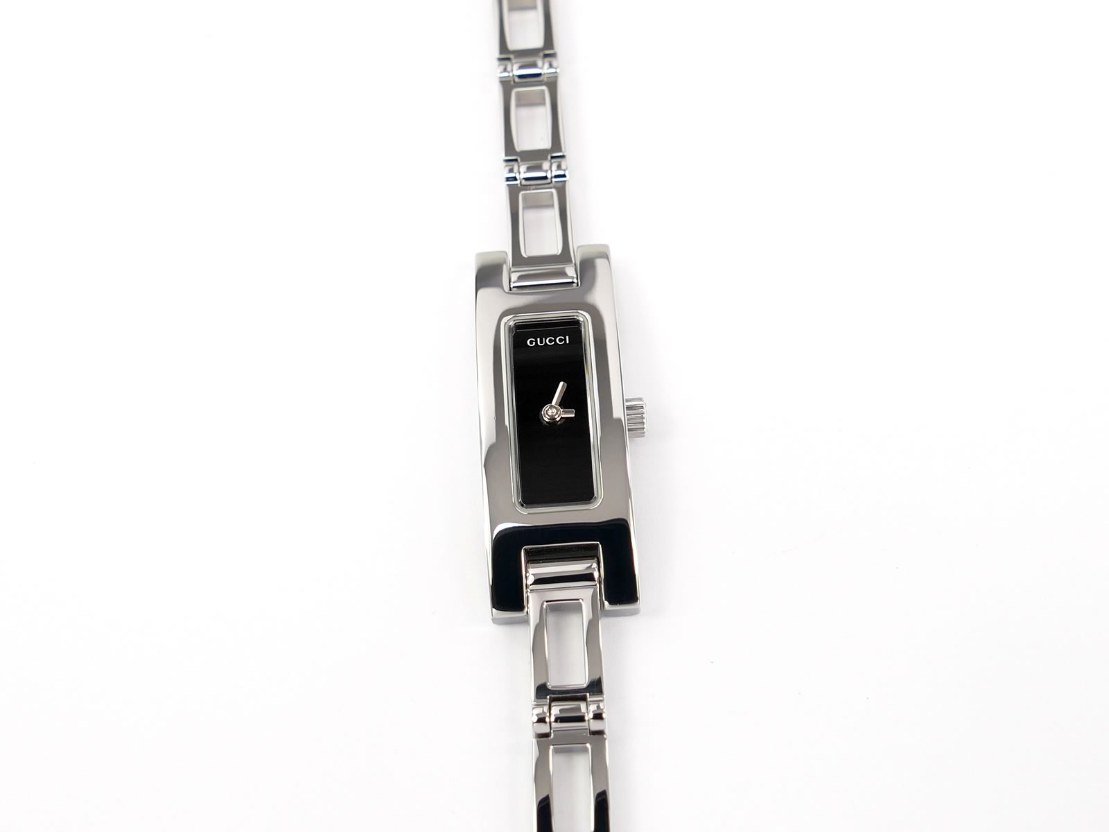 Gucci 3900L Black Rectangular Dial – SWWatches