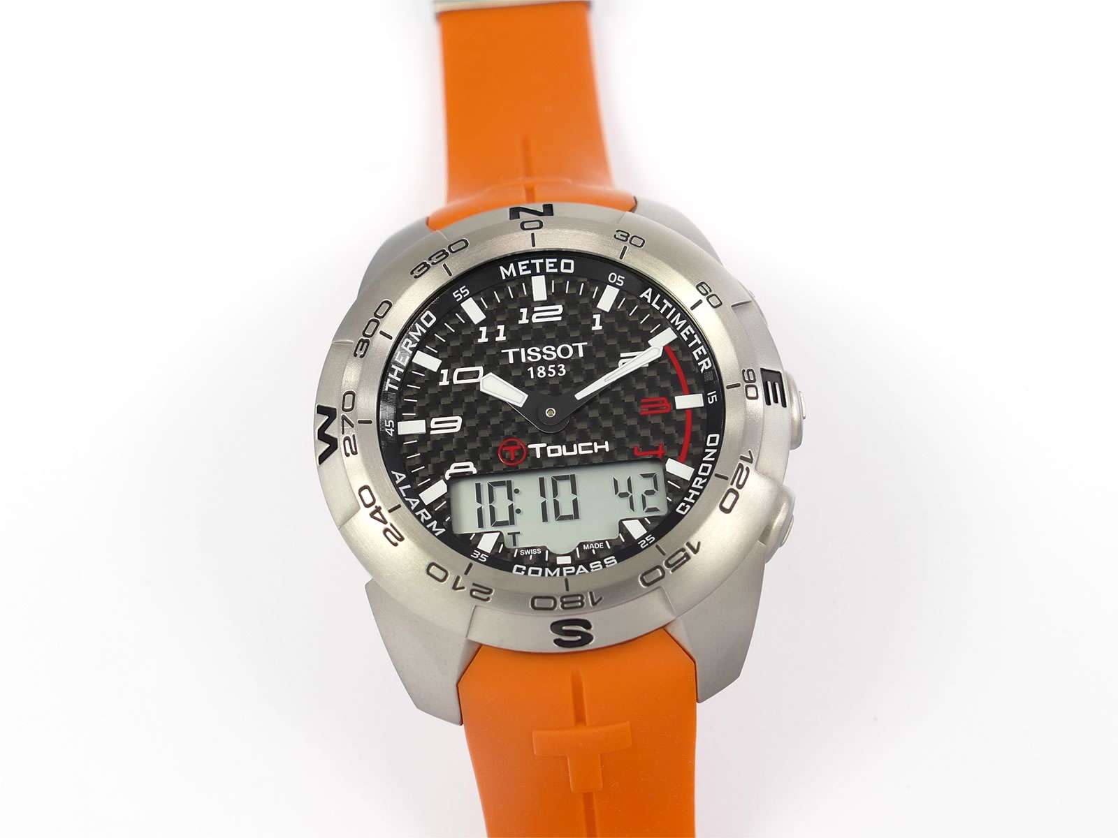 Tissot T-Touch Expert Carbon Fiber Dial Titanium T047.420.47