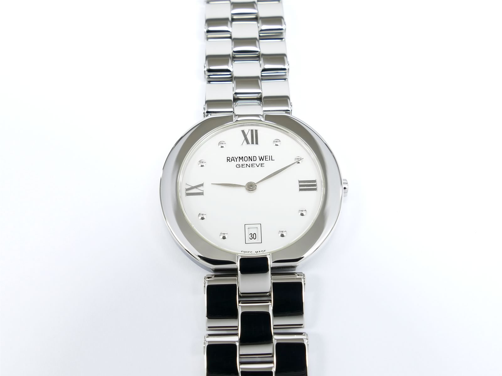 Raymond Weil Allegro White Dial 9117 Roman Numerals 34mm Quartz