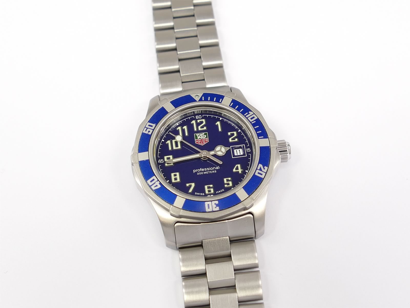 TAG Heuer 2000 Sport Blue WM1313.BA0319 Arabic Numerals – SWWatches