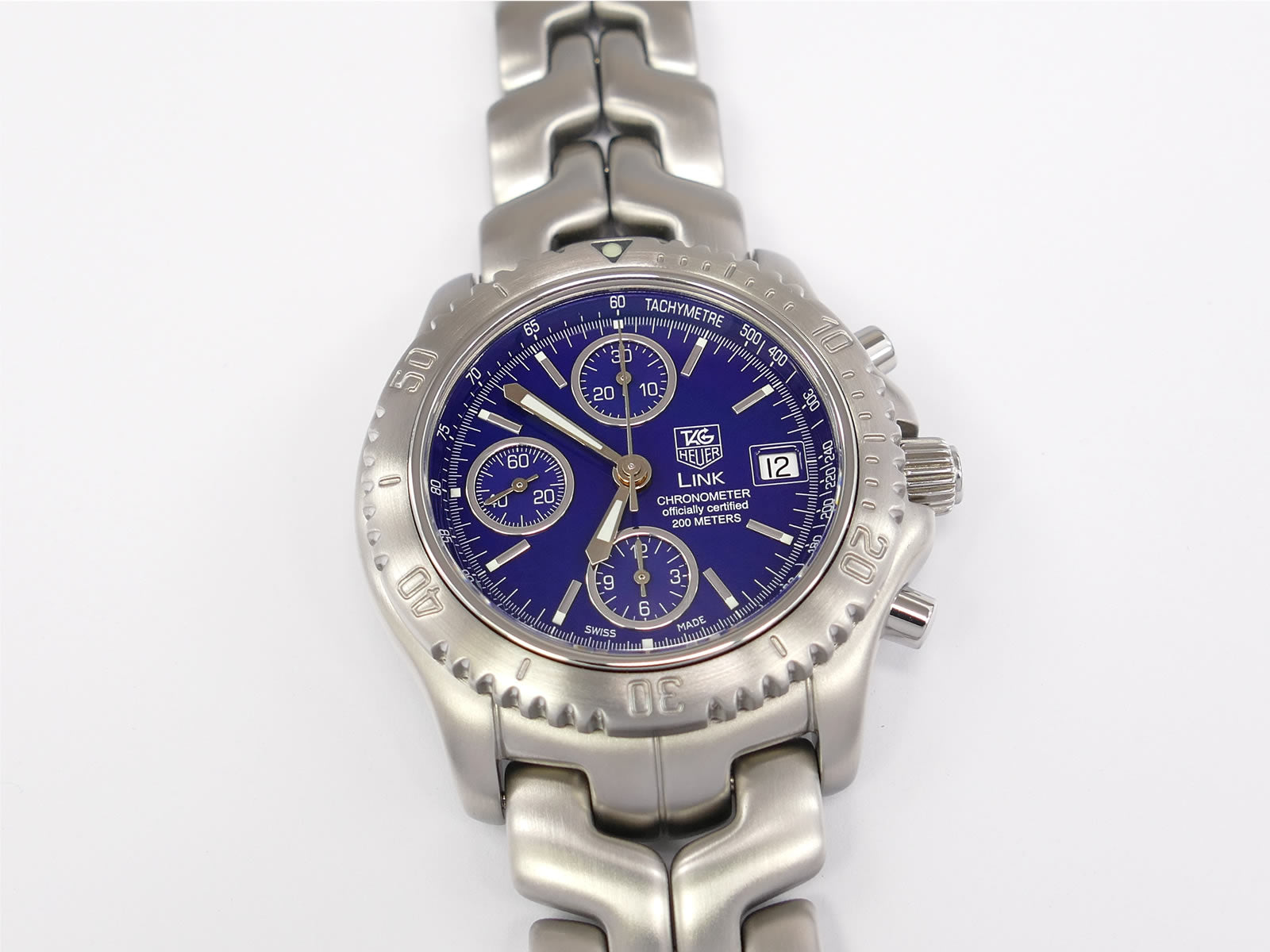TAG Heuer Link Chronograph CT5110.BA0550 Chronometer 41mm – SWWatches