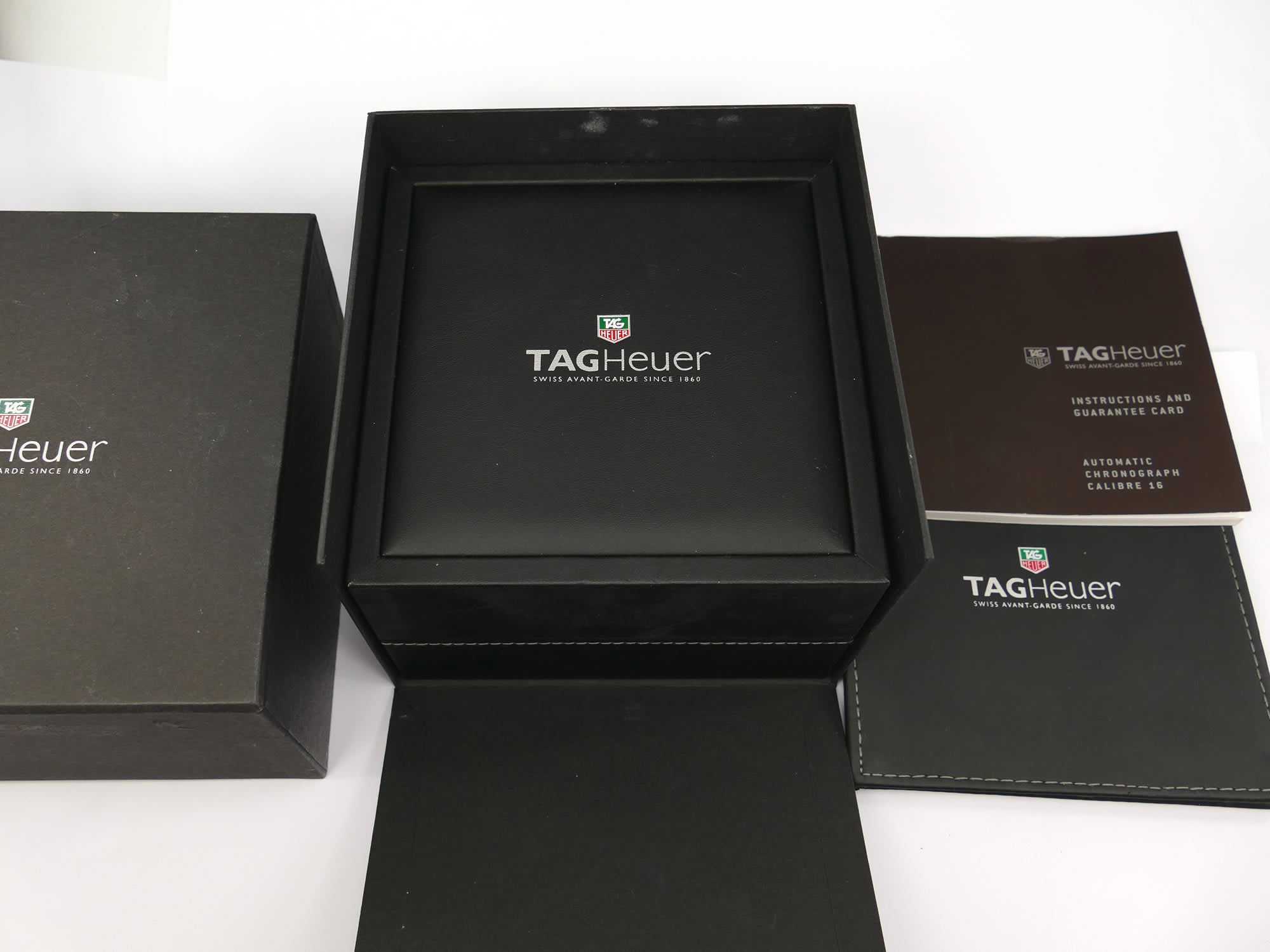 TAG Heuer Aquaracer CAF2110 box and booklet