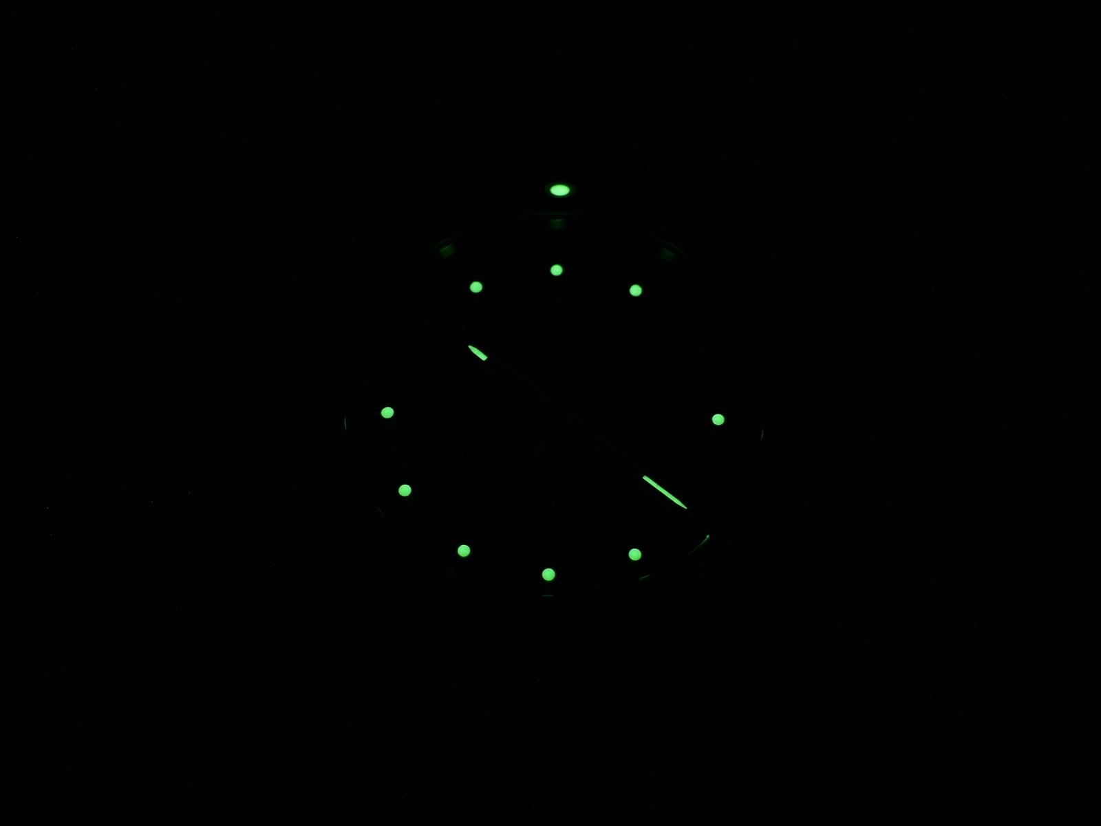 TAG Heuer Kirium Chronograph CL1110.BA0700 night time luminosity