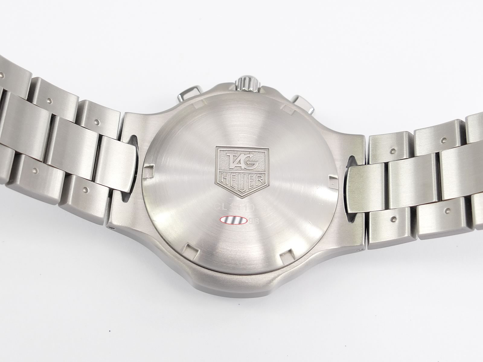 TAG Heuer Kirium Chronograph CL1110.BA0700 screw down case back
