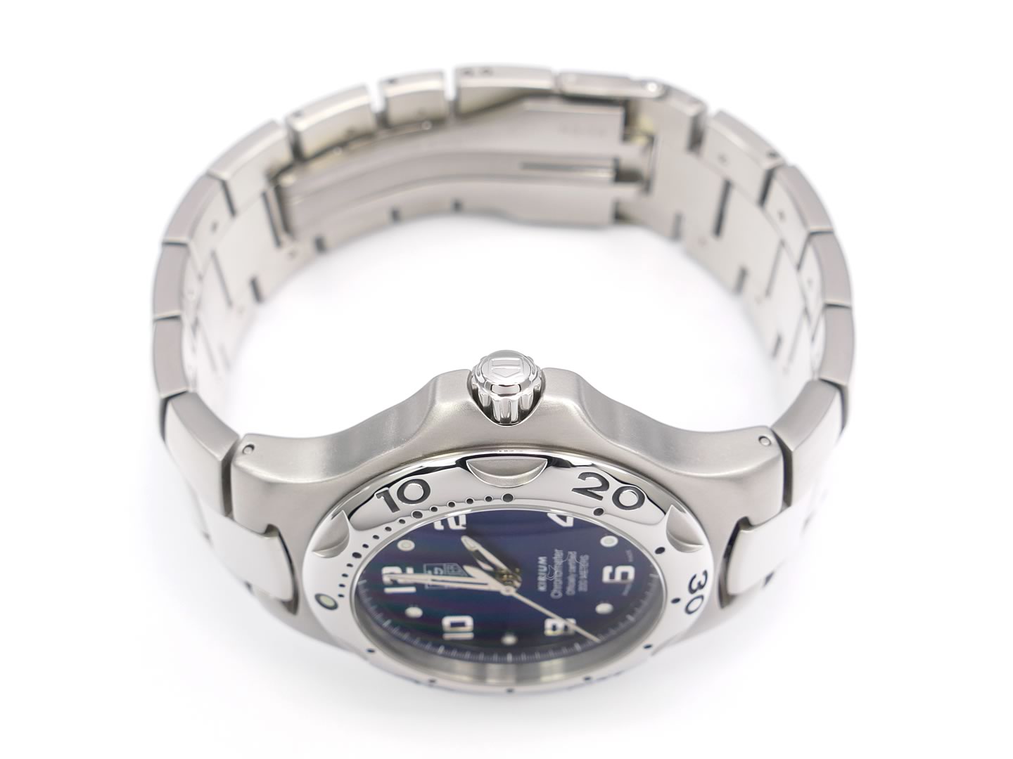 TAG Heuer Kirium Blue WL511A.BA0701 screw down crown