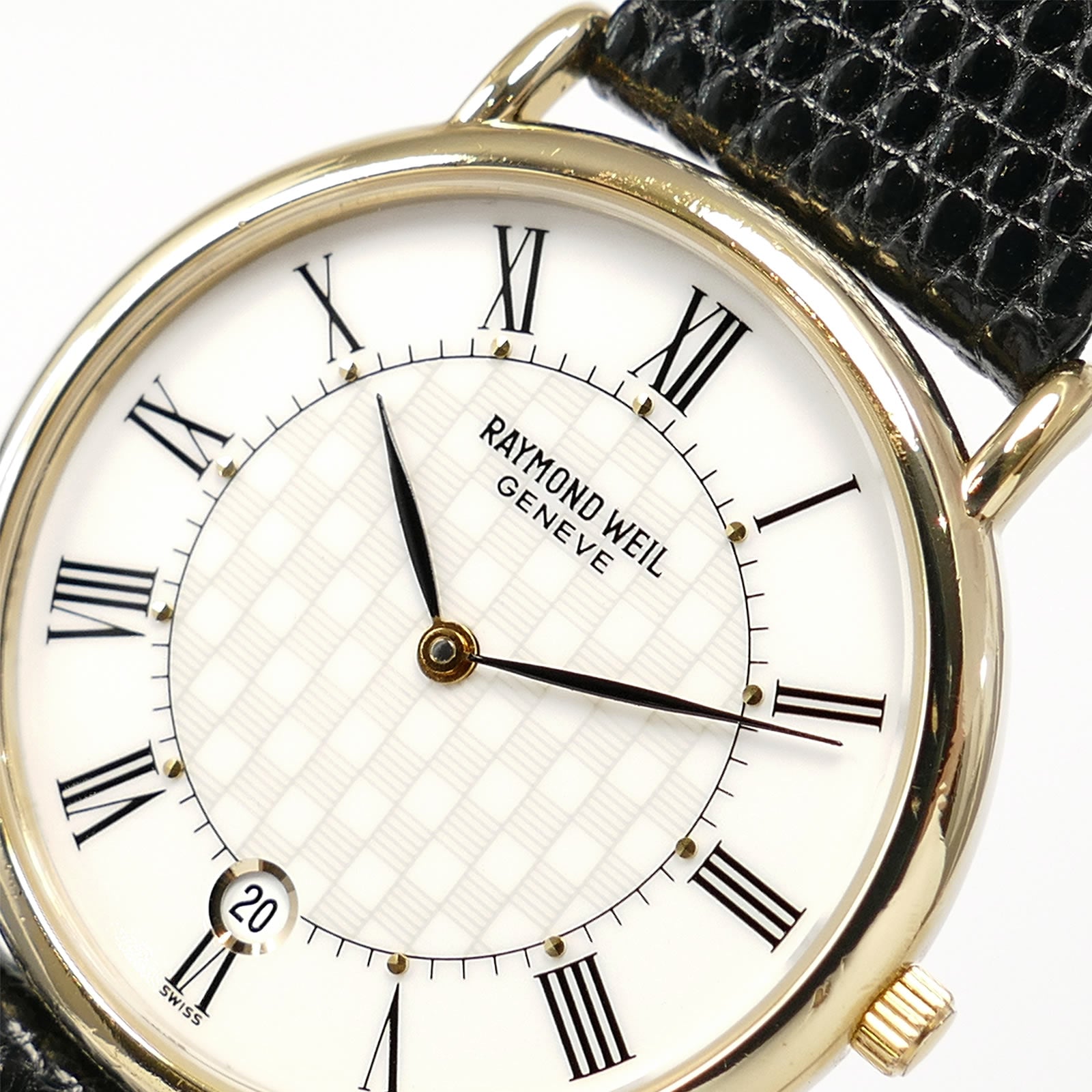 Raymond Weil 9124-2 logo close up
