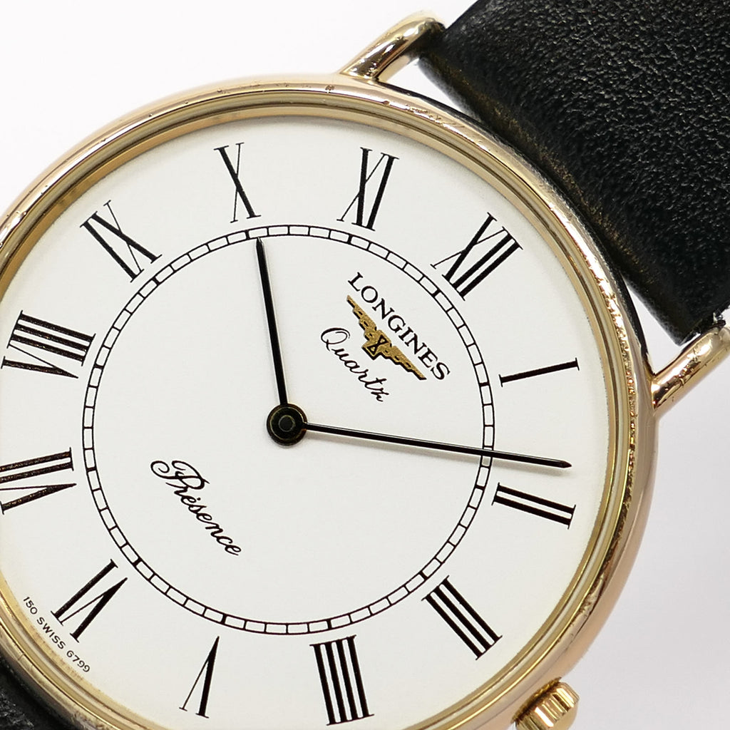 Longines Présence logo close up