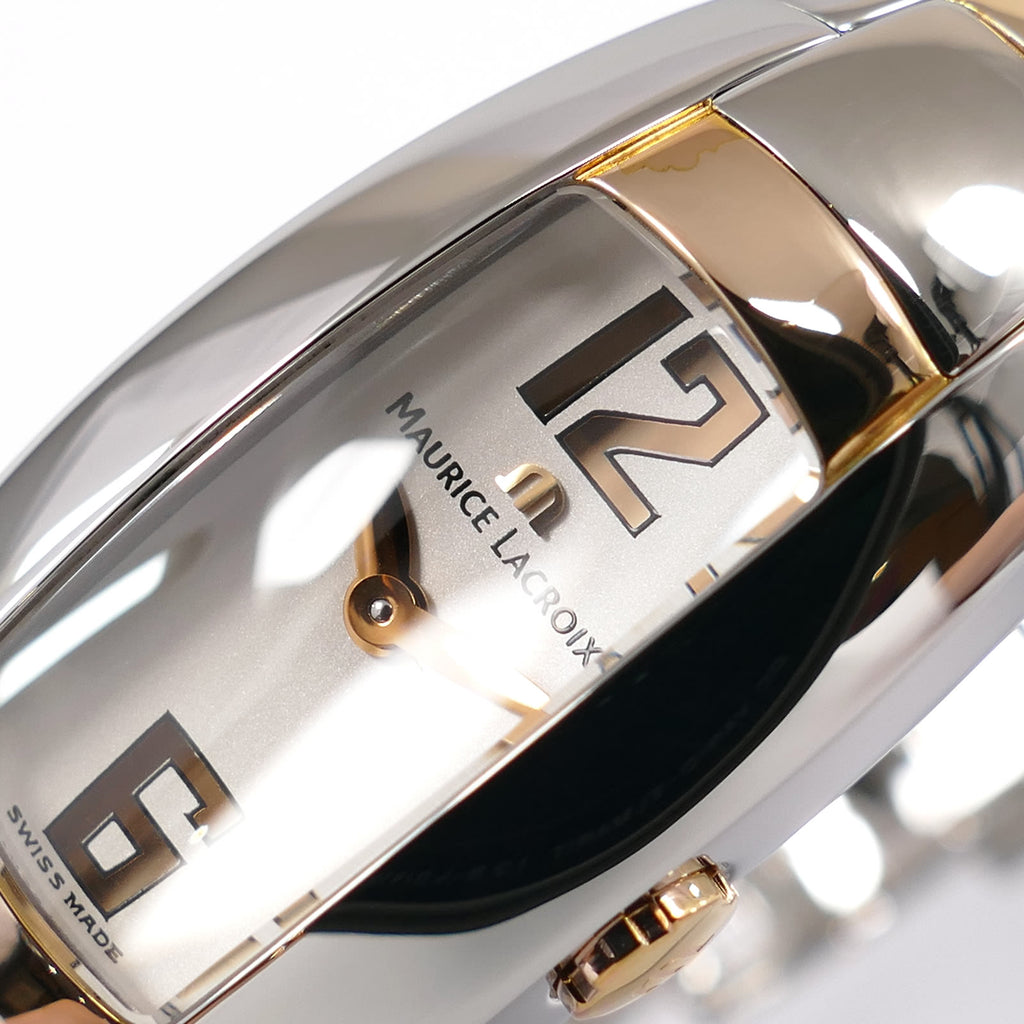 Maurice Lacroix Intuition 32859 logo close up