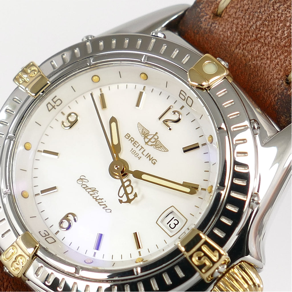Breitling Callistino B52045 logo close up