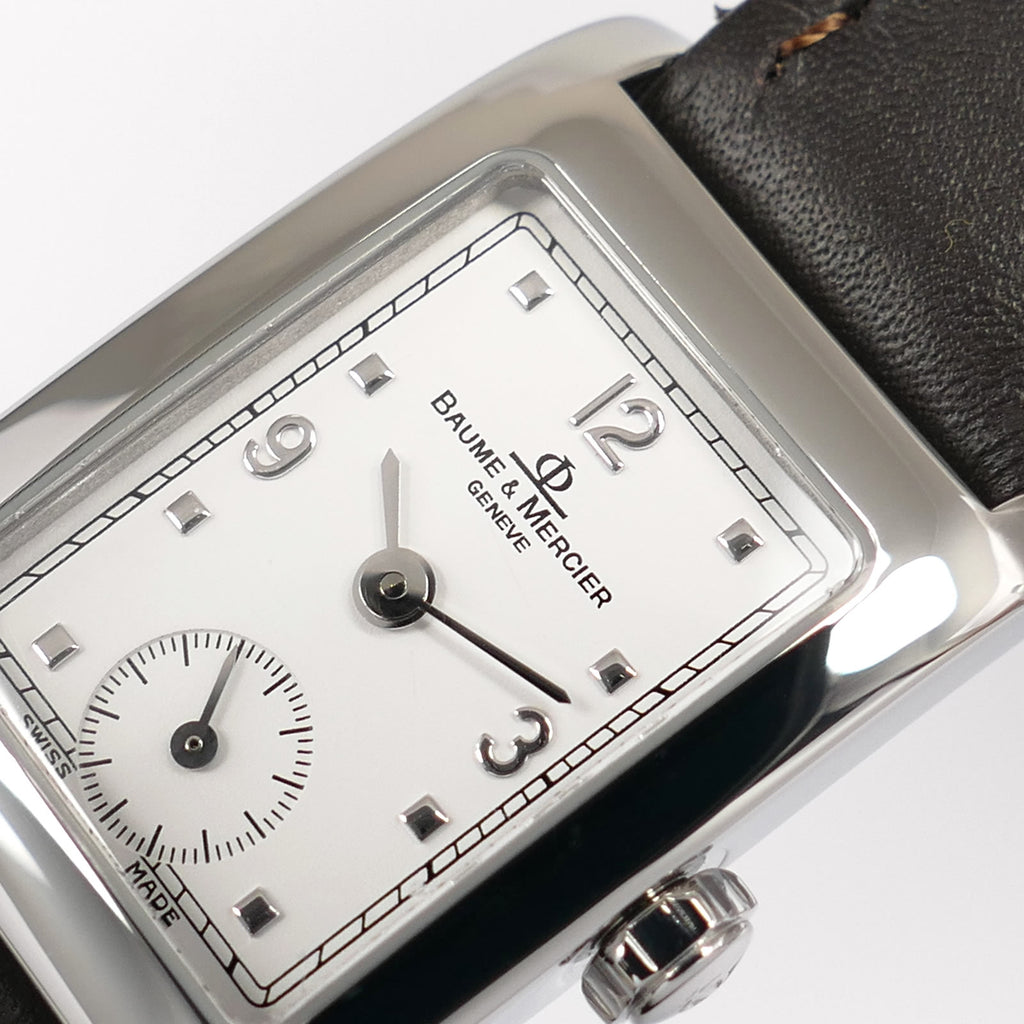 Baume & Mercier Hampton MV045139 Logo close up