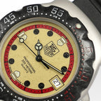 TAG Heuer Formula 1 WA1211 logo close up