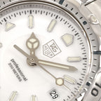 TAG Heuer 6000 WH1311-K1 logo close up