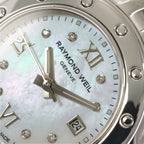 Raymond Weil Tango 5399 logo close up