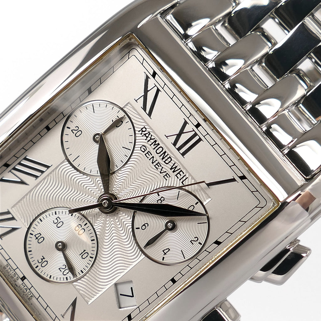 Raymond Weil Don Giovanni 4873 guilloche close up