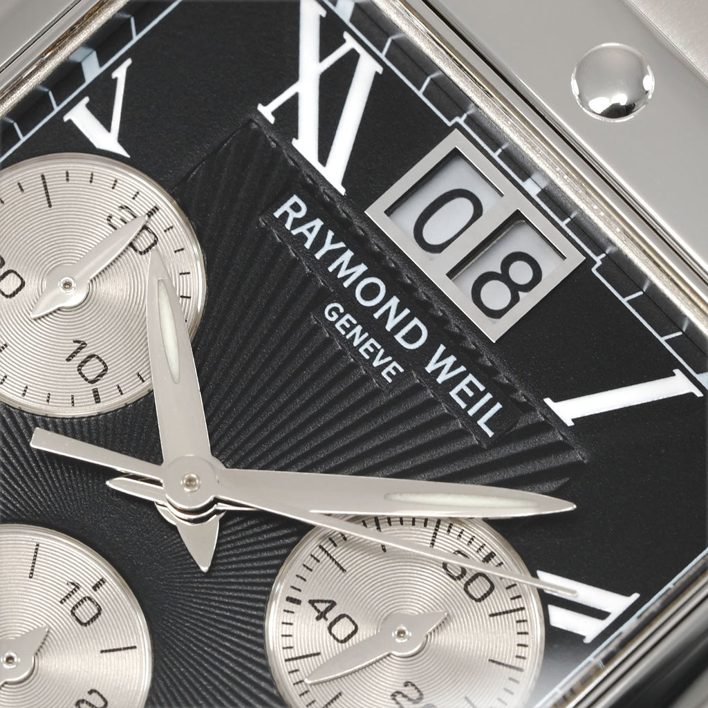 Raymond Weil Tango 4881 logo close up