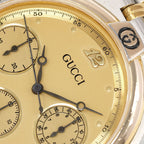 Gucci 9400 logo close up