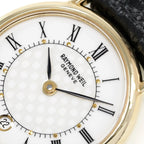 Raymond Weil Vintage 9923 logo close up