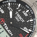 Tissot T-Touch Z253/353P logo close up