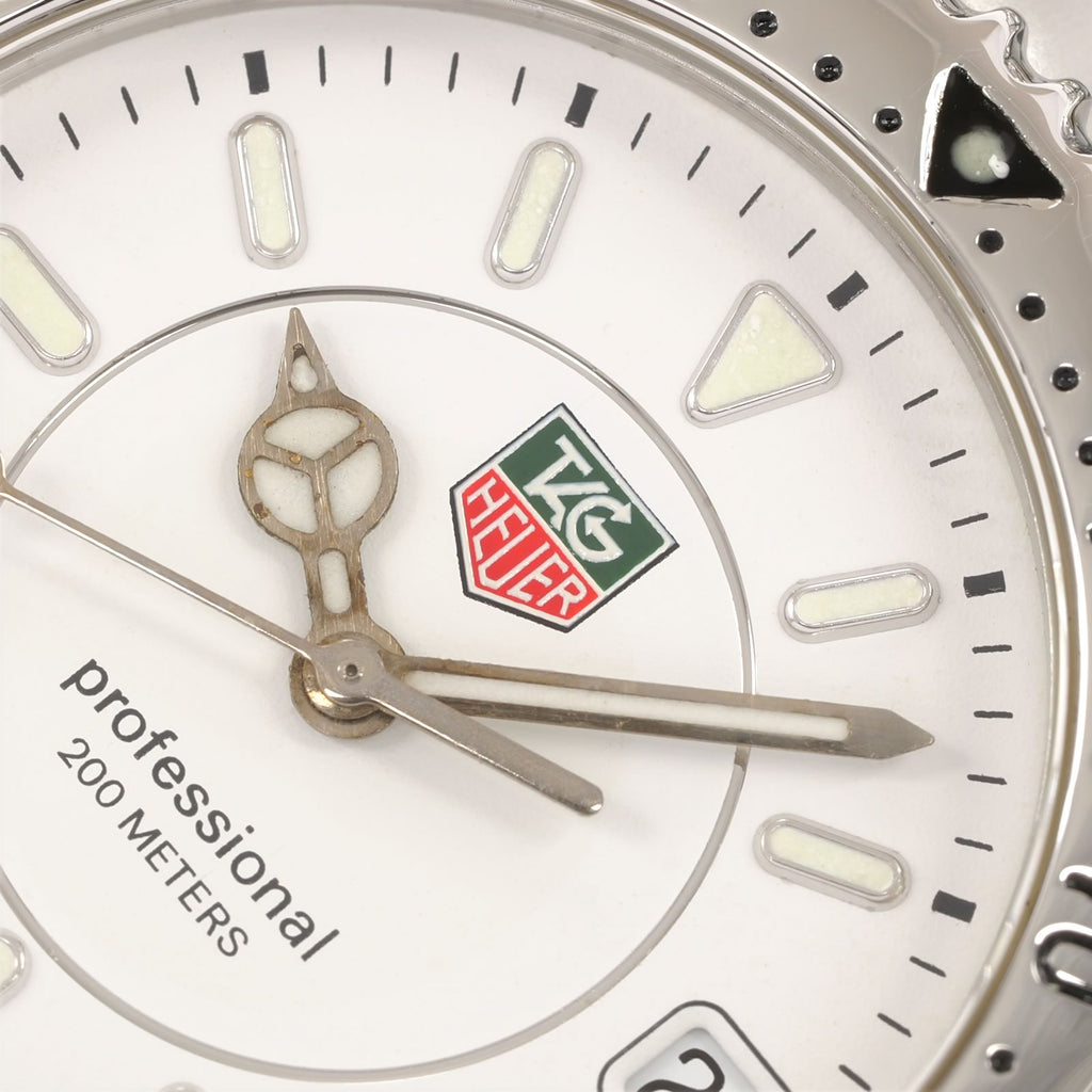 TAG Heuer SEL WG1112-K0 logo close up