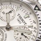 Tissot T-Sport PRS200 dial logo close up