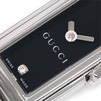 Gucci G-Line 109 logo close up