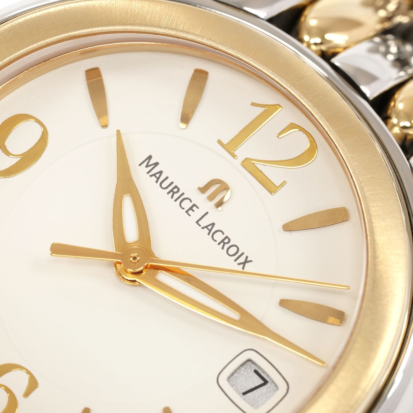 Maurice Lacroix Sphere SH1014 logo close up