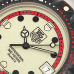 TAG Heuer Formula 1 WA1211 logo close up