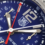 TAG Heuer Link Chronograph CT1110-0 logo close up