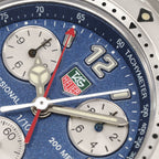 TAG Heuer 2000 Chronograph CK1112 logo close up