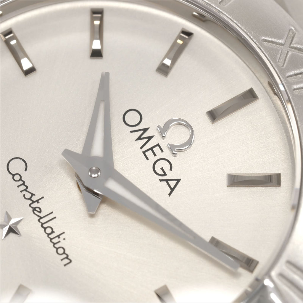 Omega Constellation 123.10.24.60.02.001 logo close up