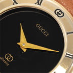 Gucci 3000L logo close up