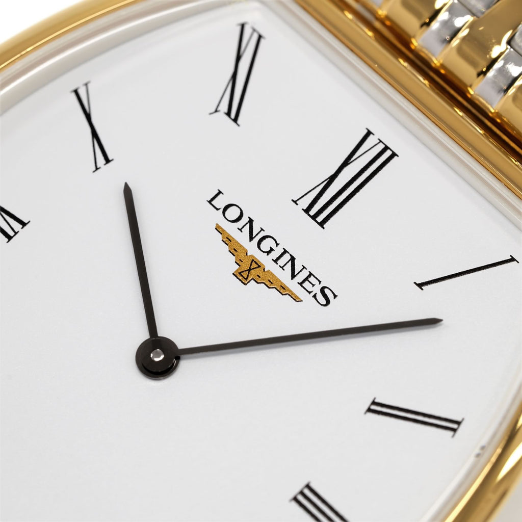 Longines La Grande Classique L4.705.2 logo close up