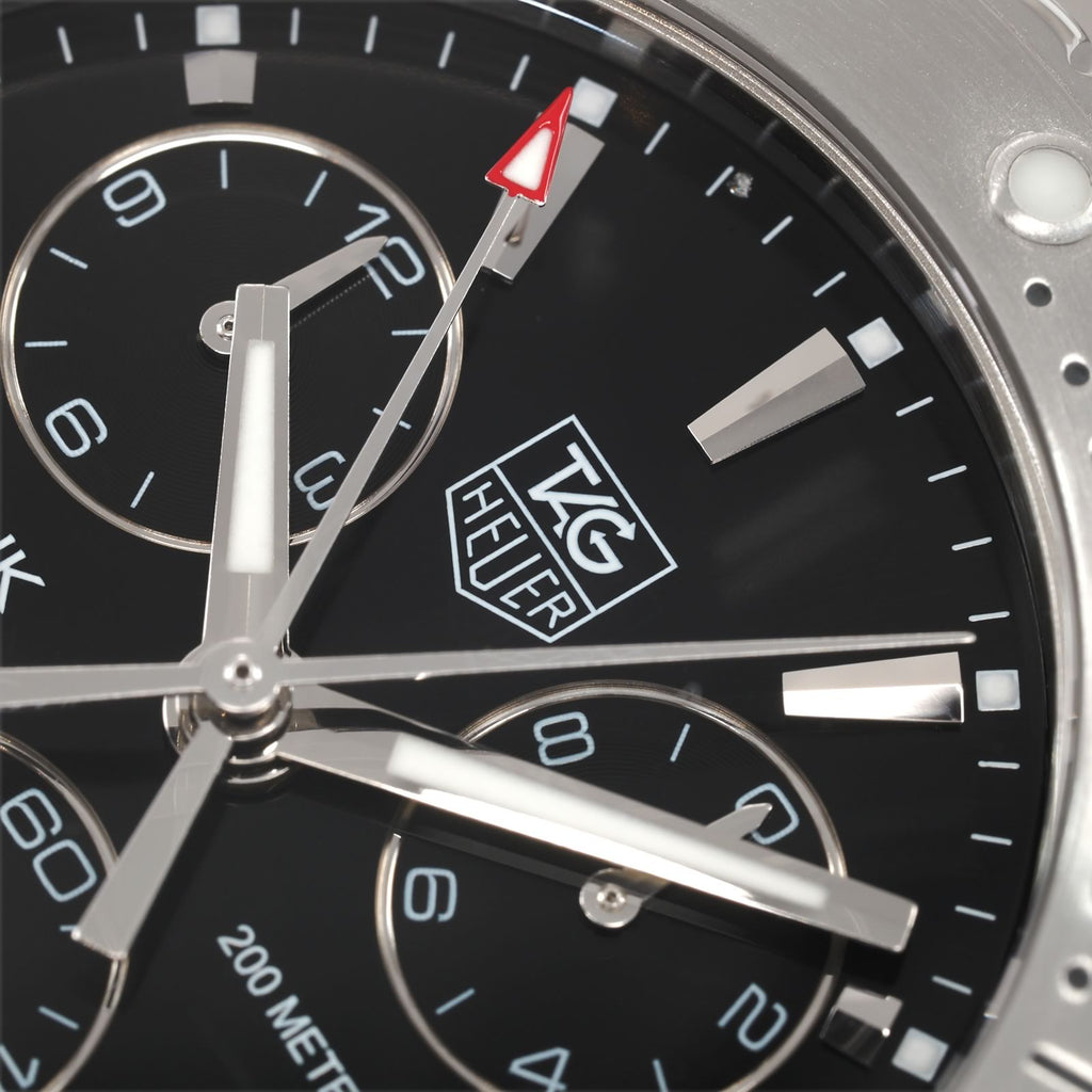 TAG Heuer Link CJ1110 dial logo close up